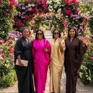 Elegant Ruched Satin Maxi Dress - Black, Fuchsia, Gold, Brown